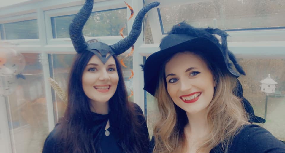Twisted Sisters Halloween shoot
