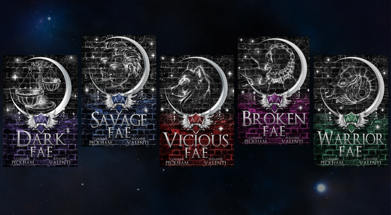 Ruthless Boys of the Zodiac series artwork