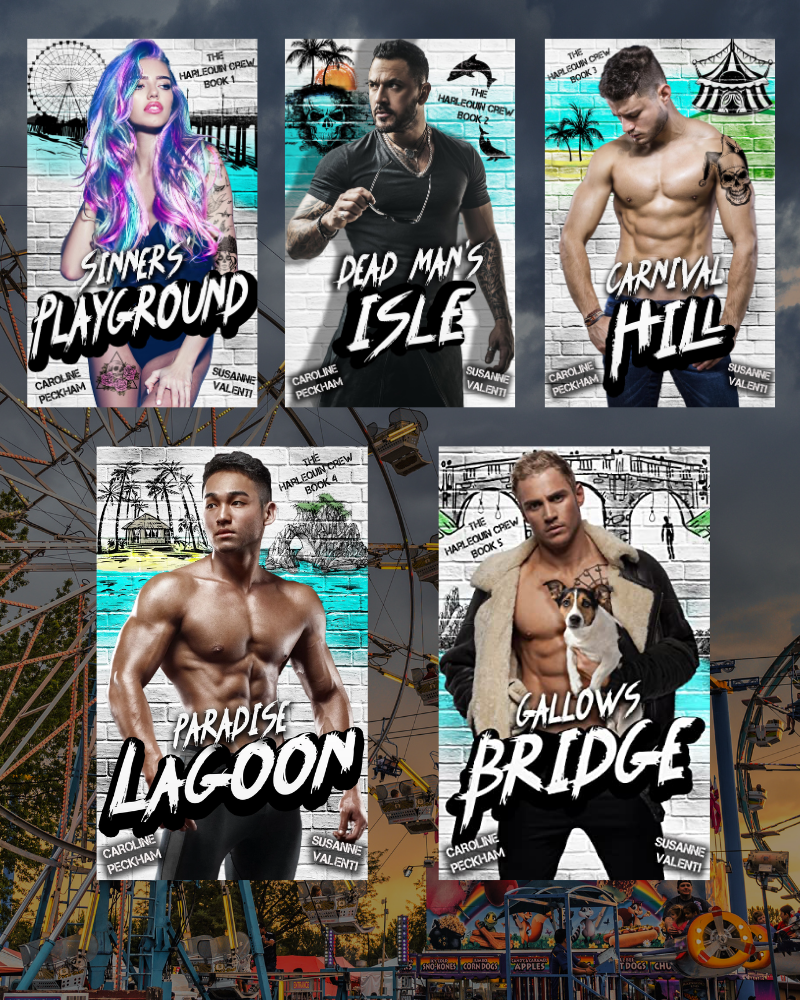 The Harlequin Crew series artwork