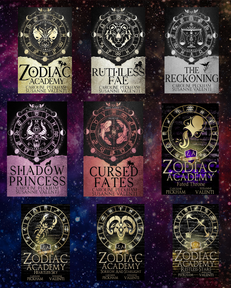 Zodiac Academy series artwork